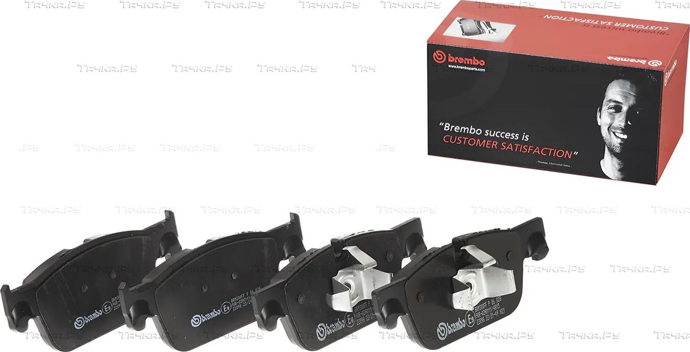 Тормозные колодки Brembo PRIME LINE передние для Volvo S90 II 2016-2026. Артикул P 86 028