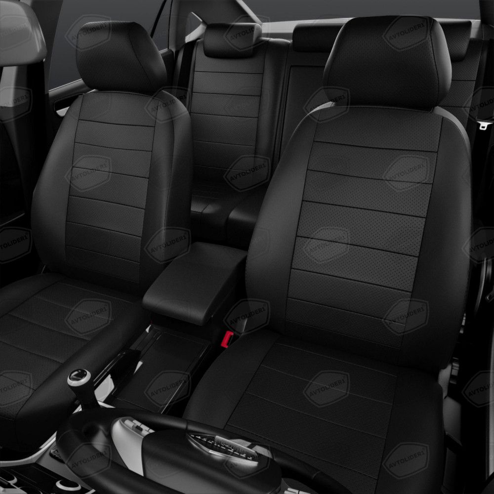 Универсальные чехлы Автолидер на сидения, цвет Черный. Артикул UEK31-0101