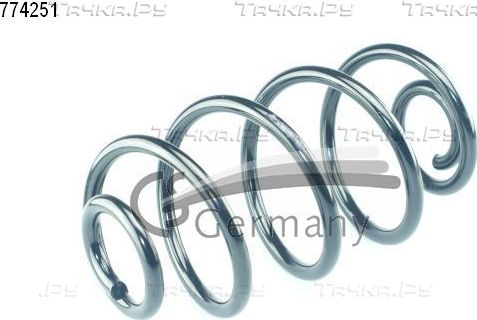 Пружина подвески CS-Germany задняя для Opel Astra H 2004-2014. Артикул 14.774.251