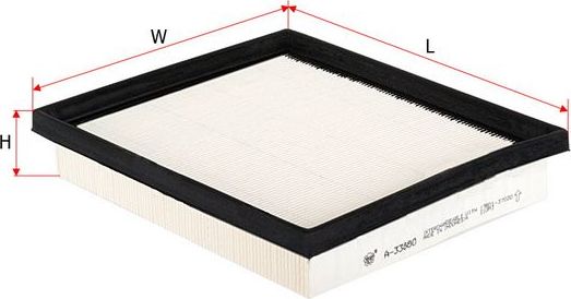 Воздушный фильтр Sakura для Lexus NX I 2014-2026. Артикул A-33880