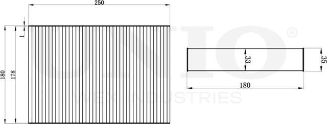 Фильтр салона (Unio). Артикул FLT-40139