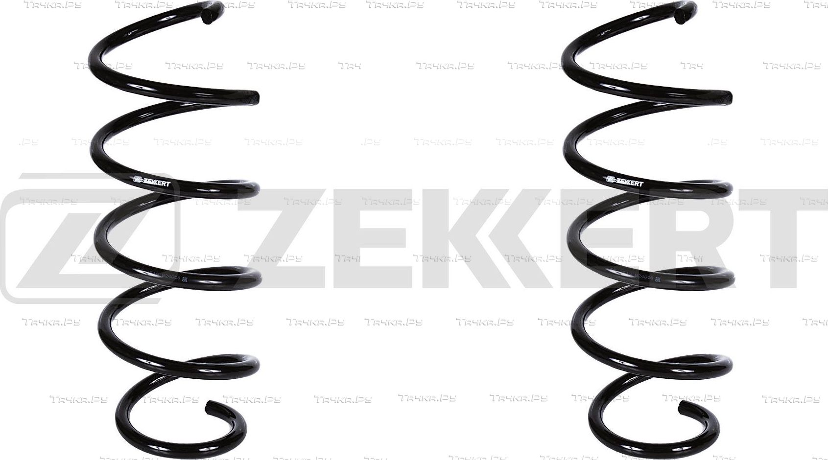 Пружина подвески Zekkert передняя правая для Honda CR-V III 2006-2012. Артикул SF-2549