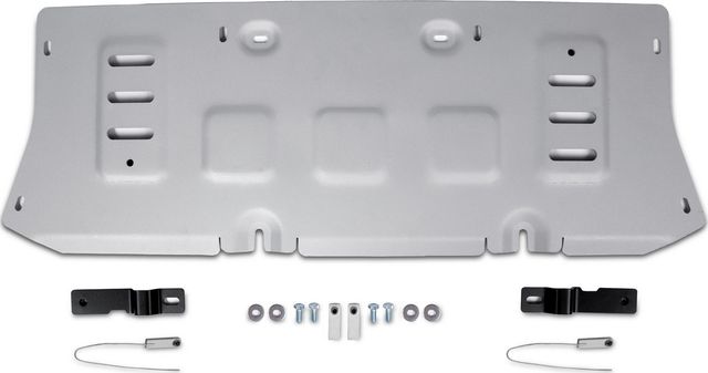 Защита алюминиевая Rival для КПП Mercedes-Benz GLE W167 2018-2026. Артикул 333.3958.1