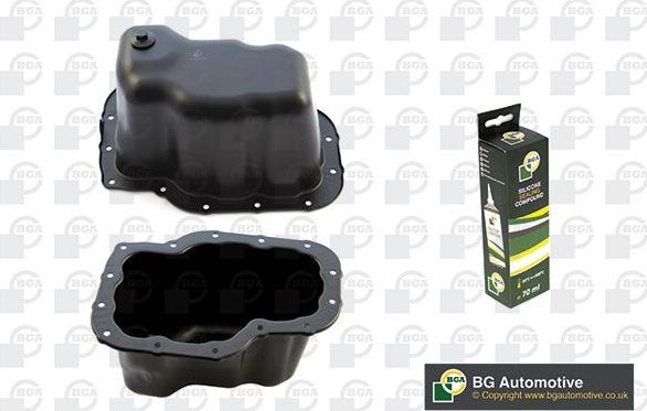 Масляный поддон картера двигателя BGA для Land Rover Discovery III 2004-2009. Артикул SP4200