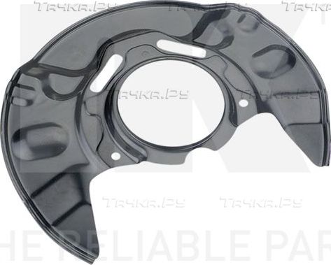 Кожух (щиток) тормозного диска NK передний правый для Toyota Corolla E120, E130 2001-2008. Артикул 234514