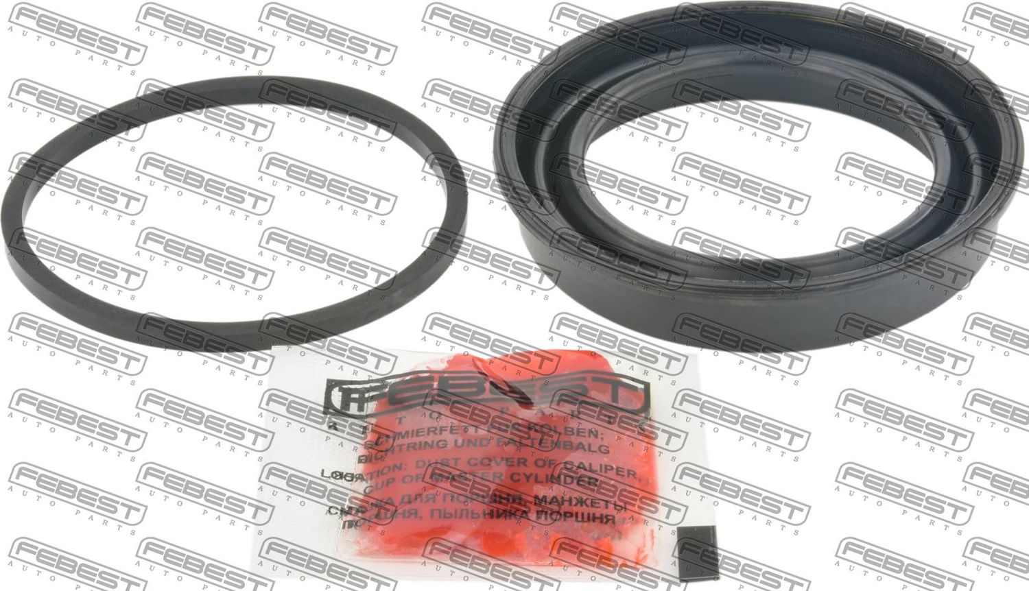 Ремкомплект тормозного суппорта Febest. Артикул 2775-S60F