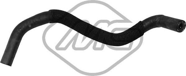 Патрубок радиатора (системы охлаждения) Metalcaucho для Volkswagen Golf VI 2009-2013. Артикул 97996