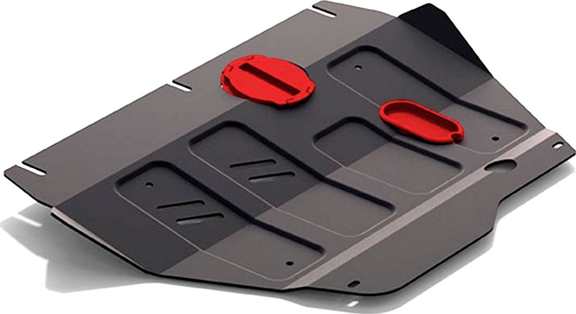 Защита АвтоБРОНЯ для картера и КПП Mercedes-Benz Vito W447 МКПП FWD 2014-2026. Артикул 111.03937.1