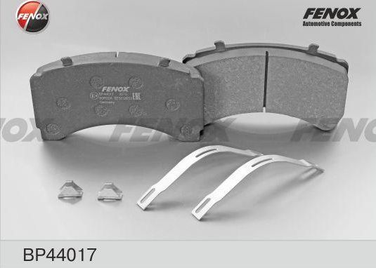 Тормозные колодки Fenox. Артикул BP44017