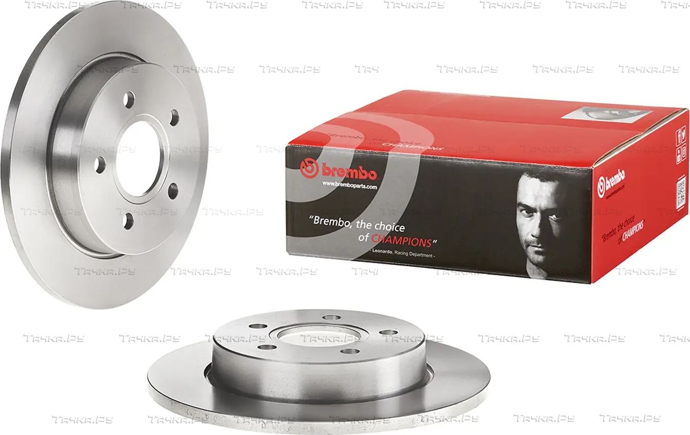 Тормозной диск Brembo PRIME LINE задний для Ford C-MAX I 2003-2010. Артикул 08.A029.20