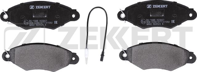 Тормозные колодки Zekkert. Артикул BS-1088