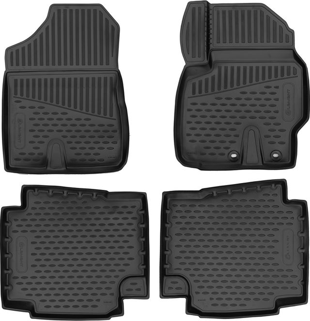 Коврики 3D Element для салона Toyota Sienna III 2WD компактвэн 2015-2020. Артикул ELEMENT3DA36145210k