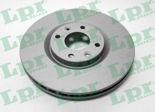 Тормозной диск LPR TOTAL COATED передний для Peugeot 308 II 2013-2026. Артикул P1010VR