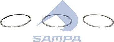 Кольца поршневые Sampa. Артикул 010.1657