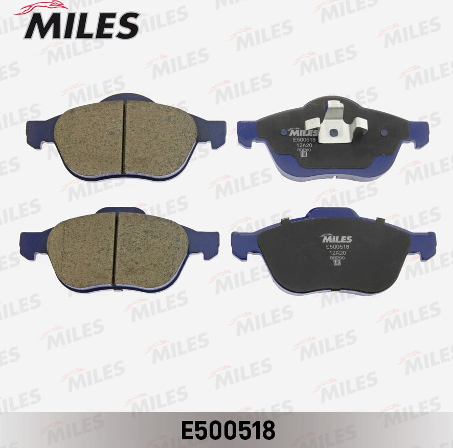 Тормозные колодки Miles (Керамика). Артикул E500518