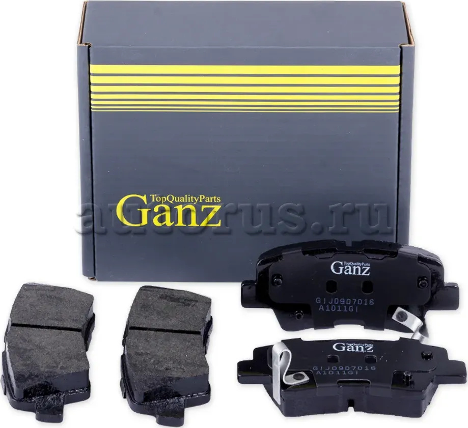 Колодки торм.зад. (Ganz) Ganz. Артикул GIJ07016