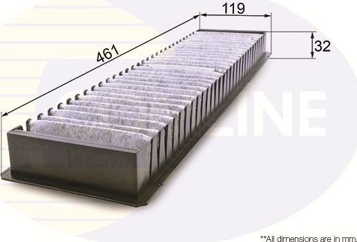 Салонный фильтр Comline. Артикул EKF252A