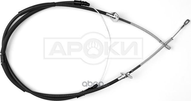 Трос привода ручного тормоза 2101-3508180 упаковками ( в уп. 10шт) (Ароки). Артикул 752012