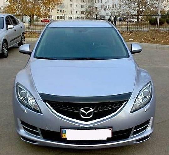 Дефлектор SIM для капота Mazda 6 II 2007-2012. Артикул SMAMA60812