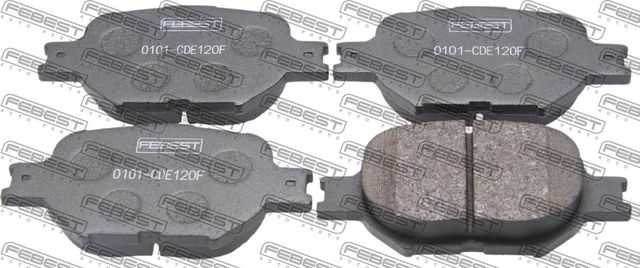 Тормозные колодки Febest. Артикул 0101-CDE120F