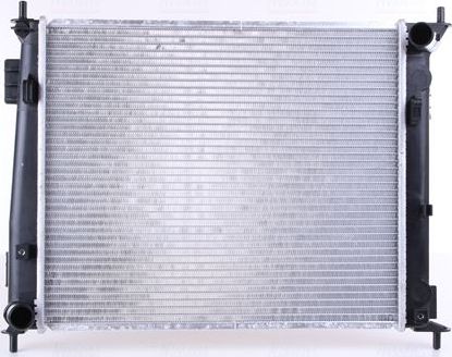 Радиатор охлаждения двигателя Nissens. Артикул 66742