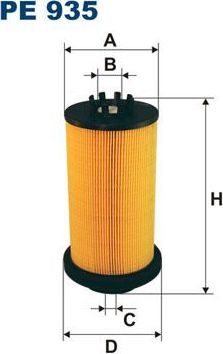 Топливный фильтр Filtron. Артикул PE 935