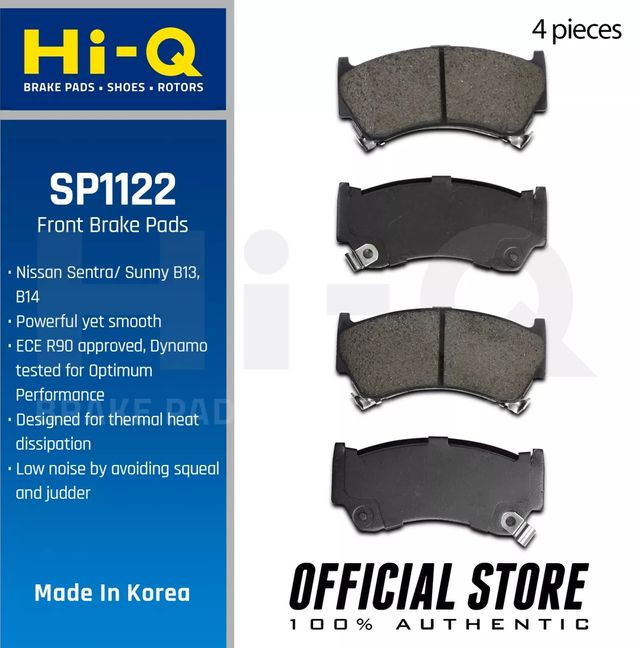 Тормозные колодки Sangsin Hi-Q. Артикул SP1122