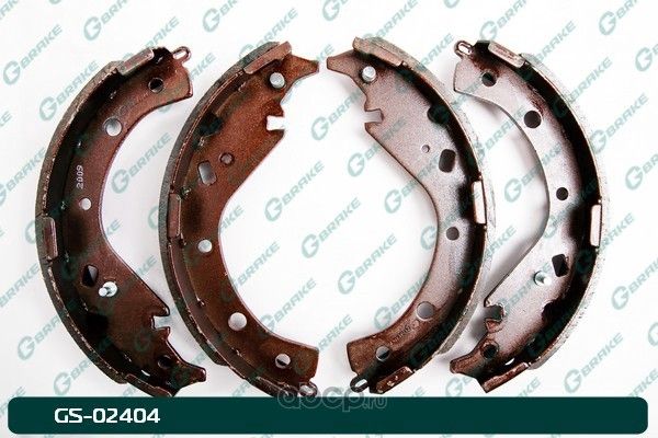 Колодки тормозные барабанные (G-Brake). Артикул GS02404
