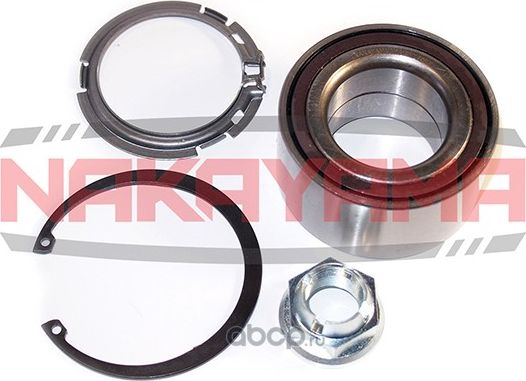 Подшипник передней ступицы колеса, комплект (Nakayama). Артикул M1012NY
