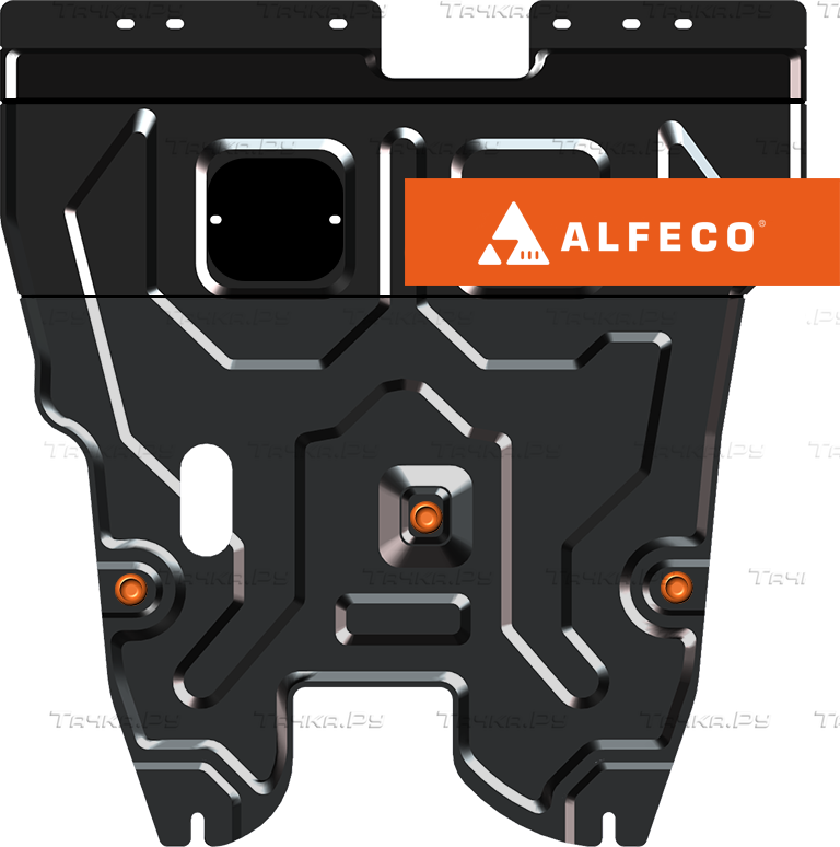 Защита Alfeco для картера и КПП Chery Tiggo 5 2014-2020. Артикул ALF.02.14