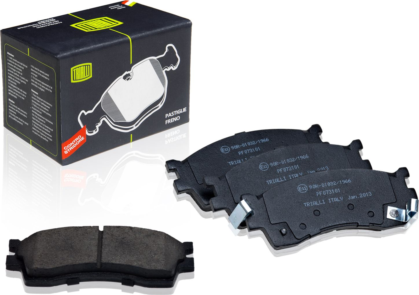 Тормозные колодки Trialli. Артикул PF 073101