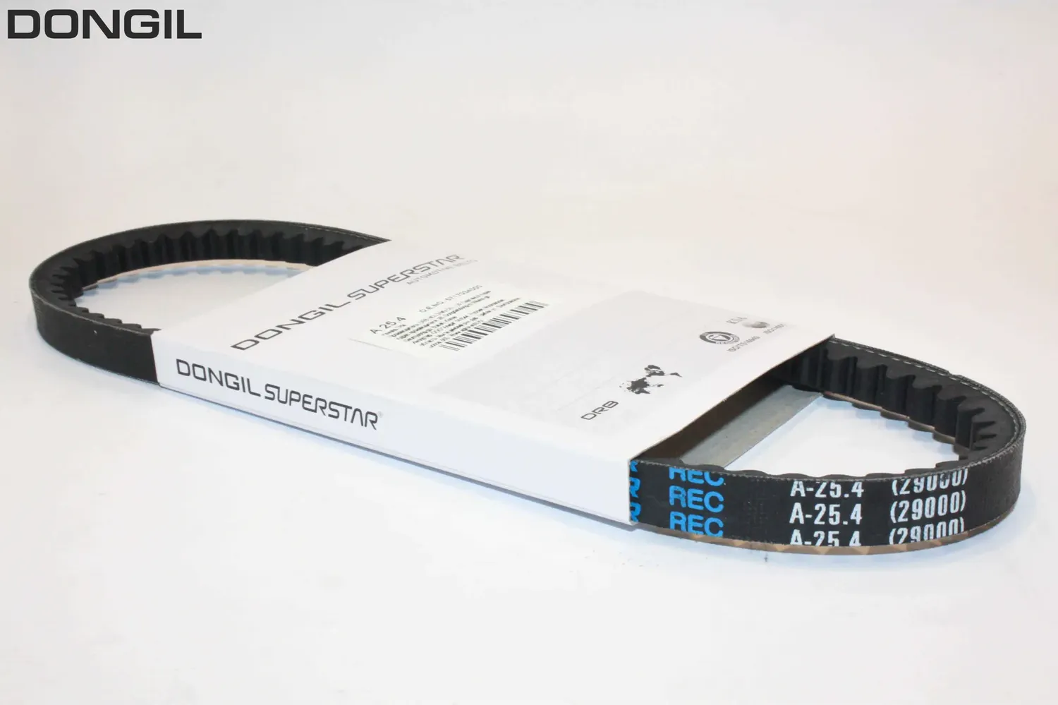 Ремень приводной клиновой 13х645 HYUNDAI Elantra (97-) (1.6) гидроусилителя DONG (Dongil). Артикул A254