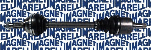 Полуось (привод в сборе, приводной вал) Magneti Marelli передняя левая для Peugeot Boxer II (230) 1994-2002. Артикул 302004190031