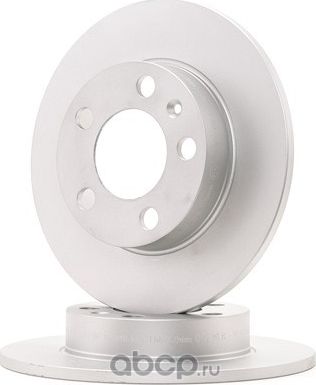 Тормозной диск VAG задний для Audi A3 I (8L) 1996-2003. Артикул 2Q0615601H