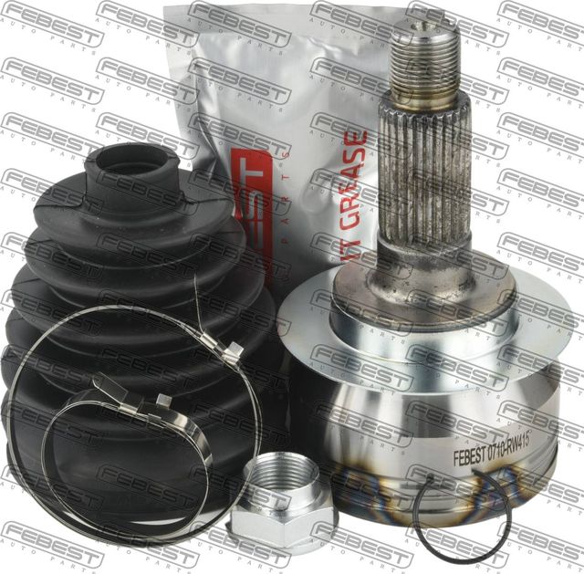 Шрус наружный (граната) Febest передний для Fiat Sedici 2006-2014. Артикул 0710-RW415