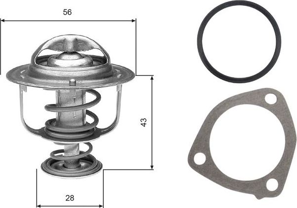 Термостат Gates для Mitsubishi Pajero Sport II 2008-2015. Артикул TH31276G1