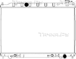 Радиатор охлаждения двигателя Sakura. Артикул 3341-1036