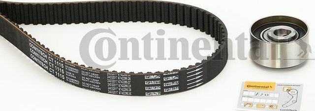 Ремень ГРМ с роликами (комплект) ContiTech для Fiat Albea 2002-2012. Артикул CT1115K1