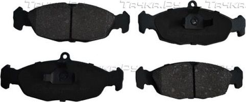 Тормозные колодки ASAM передние для Opel Kadett E 1992-1994. Артикул 71309