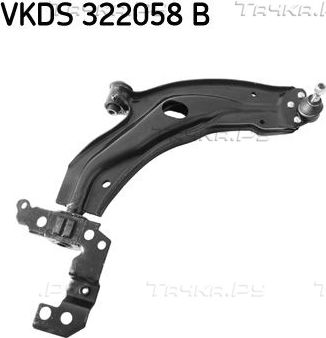 Поперечный рычаг передней подвески SKF правый для Fiat Strada 1999-2026. Артикул VKDS 322058 B