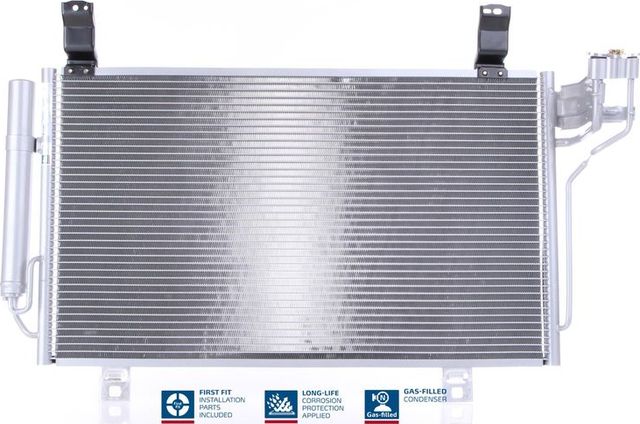 Радиатор кондиционера (конденсатор) Nissens (алюминий) для Mazda CX-5 I 2011-2017. Артикул 941202