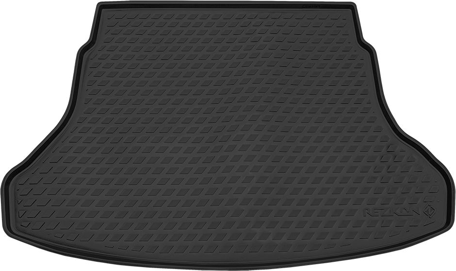 Коврик пластиковый Rezkon Ромб для багажника Hyundai Solaris II 2017-2026. Артикул 5320050200