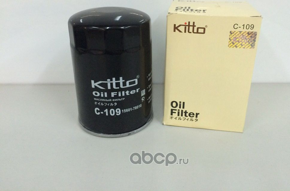 ФИЛЬТР МАСЛЯНЫЙ (Kitto). Артикул C109