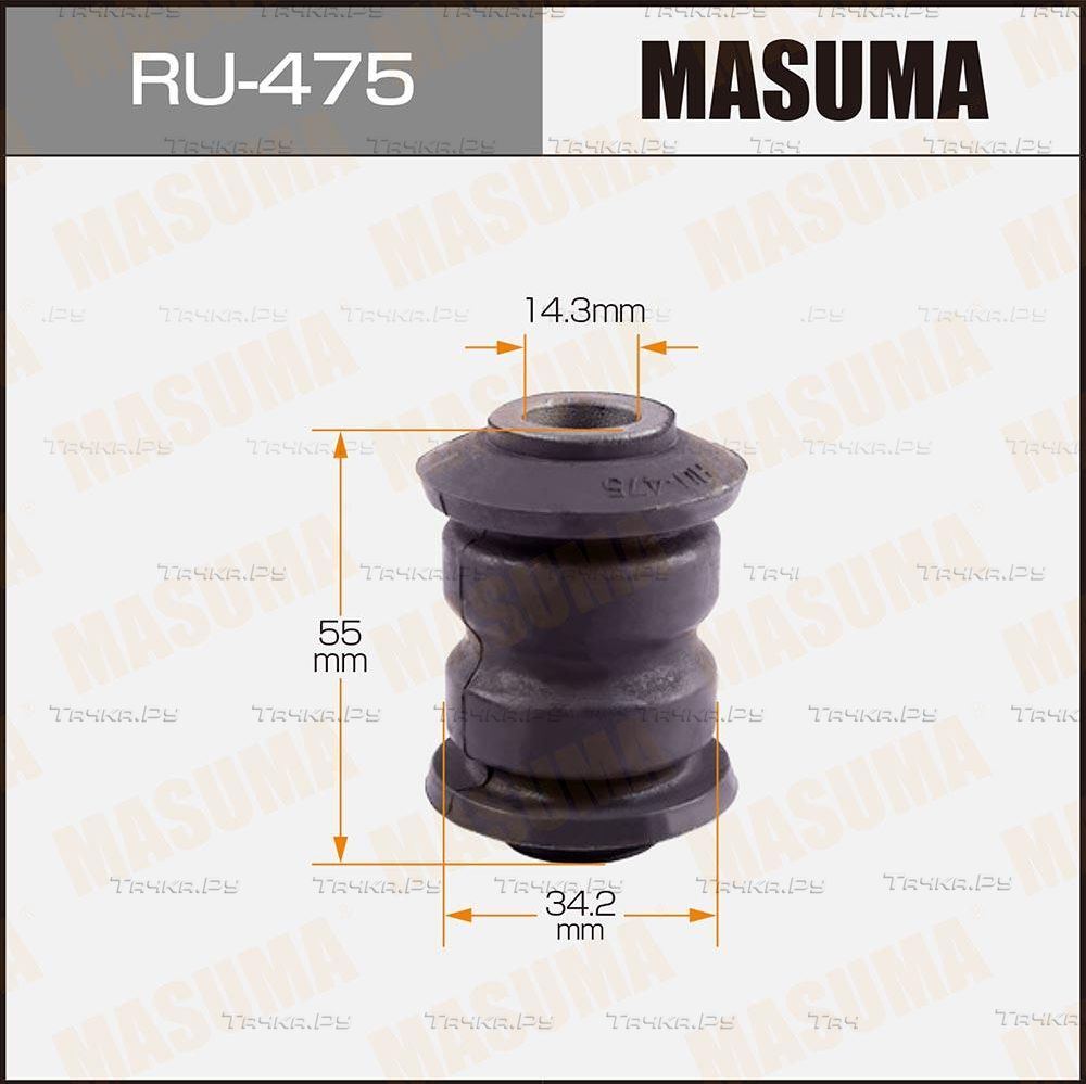 Сайлентблок переднего рычага подвески Masuma правый/левый нижний для Nissan Almera Classic I 2006-2013. Артикул RU-475