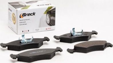Тормозные колодки Breck передние для Ford Fiesta I 1981-1983. Артикул 20753 00 701 00