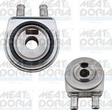 Радиатор масляный (маслоохладитель) для двигателя Meat & Doria. Артикул 95292