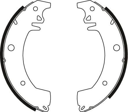 Тормозные колодки TRW. Артикул GS8154