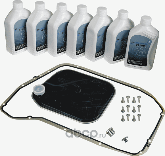 ZF1087 298 369_сервисный комплект замены масла АКПП!/8HP55A/ AHIS/ FLHIS (ZF Parts) ZF Parts. Артикул 1087298369