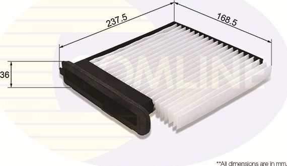 Салонный фильтр Comline. Артикул EKF325