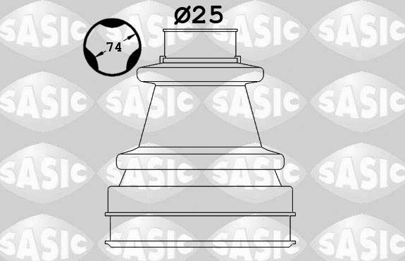 Пыльник ШРУСа внутренний Sasic. Артикул 1906121